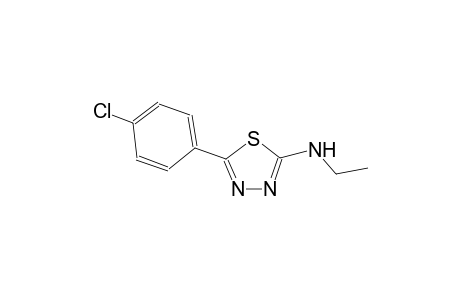 5-(4-chlorophenyl)-N-ethyl-1,3,4-thiadiazol-2-amine