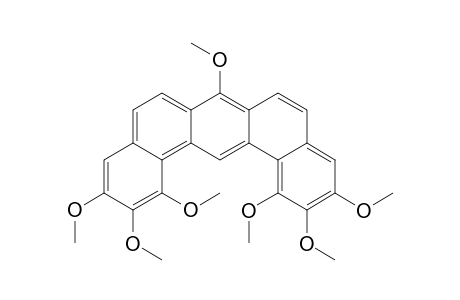 1,2,3,7,11,12,13-Heptamethoxydibenz[a,j]anthracene