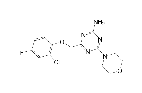 1,3,5-triazin-2-amine, 4-[(2-chloro-4-fluorophenoxy)methyl]-6-(4-morpholinyl)-