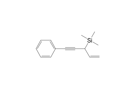 Trimethyl(5-phenylpent-1-en-4-yn-3-yl)silane