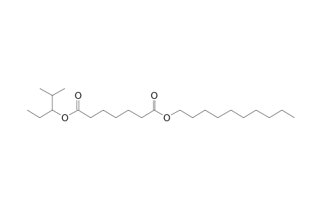 Pimelic acid, 2-methylpent-3-yl decyl ester
