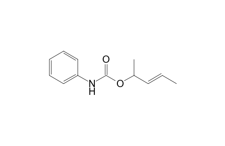 (E)-Pent-3-en-2-yl N-phenylcarbamate