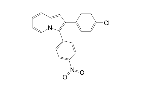 2-(4-chlorophenyl)-3-(4-nitrophenyl)indolizine