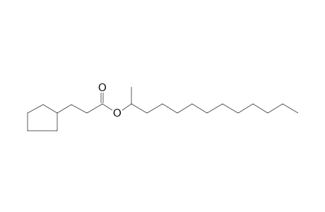 3-Cyclopentylpropionic acid, 2-tridecyl ester