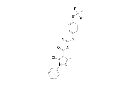 1-[4-(TRIFLUOROMETHYLTHIO)-PHENYL]-3-(5-CHLORO-3-METHYL-1-PHENYL-1H-PYRAZOLE-4-CARBONYL)-THIOUREA