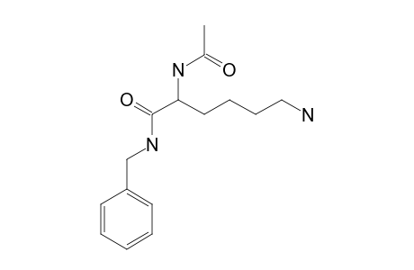 (R,S)-N-BENZYL-2-ACETAMIDO-6-AMINOHEXANAMIDE