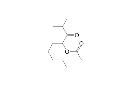 (2-methyl-3-oxidanylidene-nonan-4-yl) ethanoate