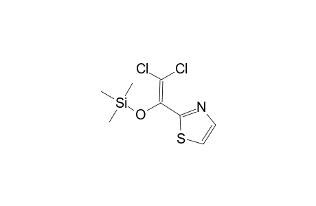 Thiazole, 2-[2,2-dichloro-1-[(trimethylsilyl)oxy]ethenyl]-