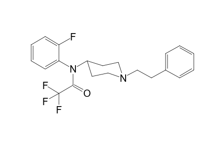 N-(2-Fluorophenyl)-N-[1-(2-phenylethyl)piperidin-4-yl]trifluoroacetamide