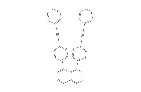1,8-Bis[4-(phenylethynyl)phenyl]naphthalene