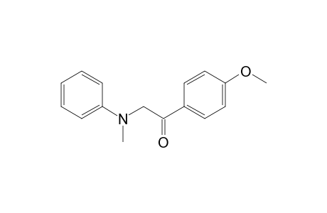 1-(4-Methoxyphenyl)-2-(methyl(phenyl)amino)ethanone