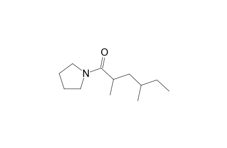 N-2,4-dimethylhexanoyl pyrrolidine