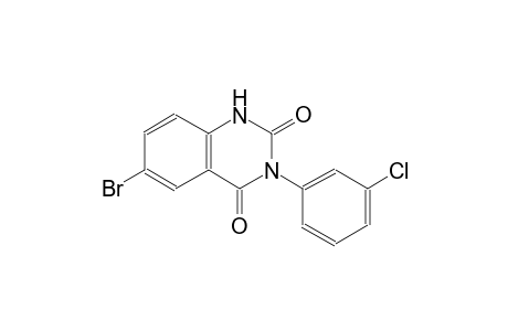 6-bromo-3-(3-chlorophenyl)-2,4(1H,3H)-quinazolinedione