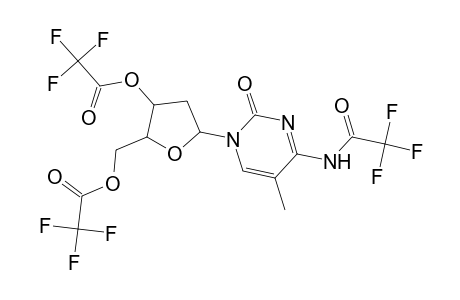 Cytidine, 2'-deoxy-5-methyl-N-(trifluoroacetyl)-, 3',5'-bis(trifluoroacetate)