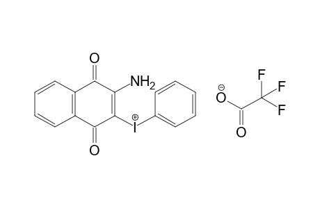 3-Phenyliodonio-2-amino-1,4-naphthoquinone trifluoroacetate