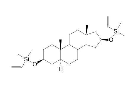 Silane, [[(3.beta.,5.alpha.,16.beta.)-androstane-3,16-diyl]bis(oxy)]bis[ethen yldimethyl-