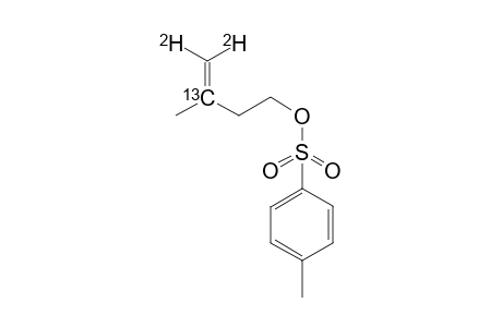 (3-13C,4-2H2)-3-Methylbut-3-en-1-yl-4-methylbenzenesulfonate