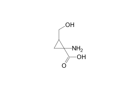1-Amino-2-(hydroxymethyl)-1-cyclopropanecarboxylic acid