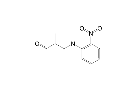 2-METHYL-3-[N-(2-NITROPHENYL)-AMINO]-PROPANAL