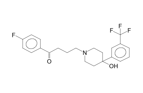 1-Butanone, 1-(4-fluorophenyl)-4-[4-hydroxy-4-[3-(trifluoromethyl)phenyl]-1-piperidinyl]-