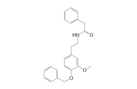 N-(4-(benzyloxy)-3-methoxyphenethyl)-2-phenylacetamide