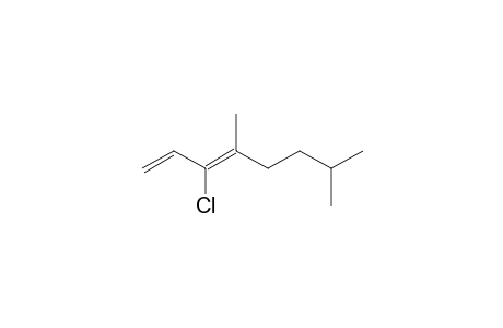(3Z)-3-chloranyl-4,7-dimethyl-octa-1,3-diene