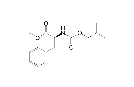 methyl (2S)-2-(isobutoxycarbonylamino)-3-phenyl-propanoate
