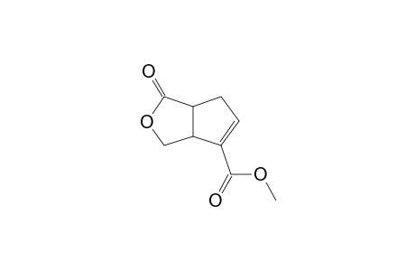 3-keto-1,3a,4,6a-tetrahydrocyclopenta[c]furan-6-carboxylic acid methyl ester