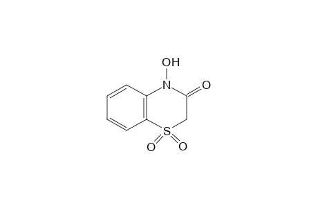 4-HYDROXY-2H-1,4-BENZOTHIAZIN-3(4H)-ONE, 1,1-DIOXIDE