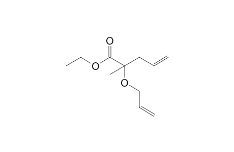 2-Allyloxy-2-methyl-pent-4-enoic acid ethyl ester