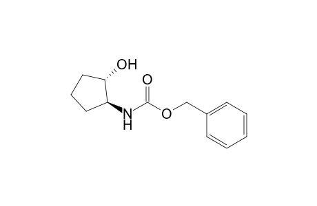 (phenylmethyl) N-[(1S,2S)-2-oxidanylcyclopentyl]carbamate