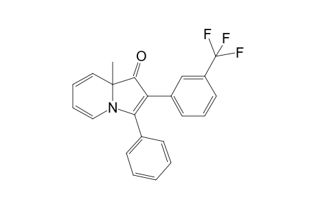 2-(3-(trifluoromethyl)phenyl)-8a-methyl-3-phenylindolizin-1(8aH)-one