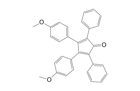2,4-Cyclopentadien-1-one, 3,4-bis(4-methoxyphenyl)-2,5-diphenyl-