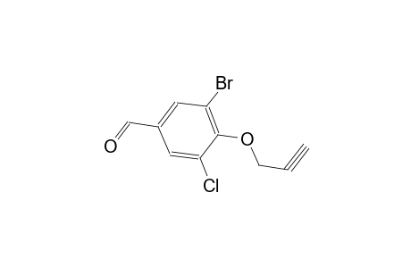 3-bromo-5-chloro-4-(2-propynyloxy)benzaldehyde