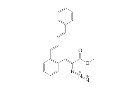 Methyl .alpha.-azido-2-[4'-phenylbuta-1',3'-dienyl)cinnamate