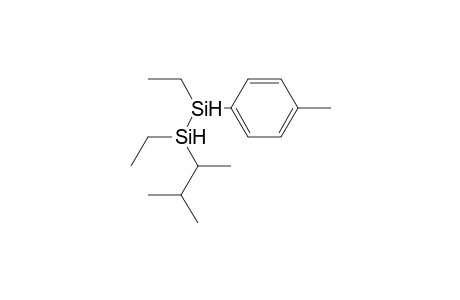 1,2-Diethyl-1,2-dimethylpropyl(para-tolyl)disilane