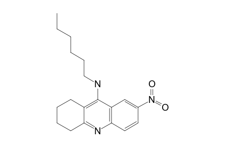 N-HEXYL-7-NITRO-1,2,3,4-TETRAHYDROACRIDIN-9-AMINE