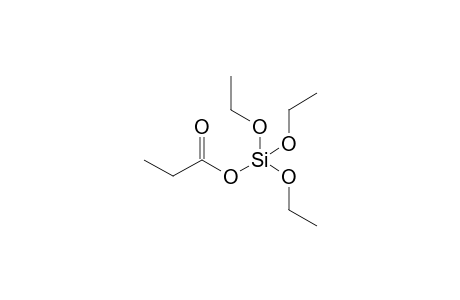 tri(ethoxy)(propanoyloxy)silane