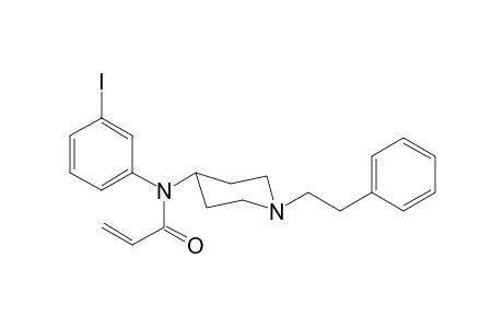 N-(3-Iodophenyl)-N-[1-(2-phenylethyl)piperidin-4-yl]prop-2-enamide