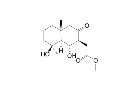 Methyl [(4a.alpha.,8a.alpha.)-1,2,3,4,4a,6,7,8,8a-Decahydro-1.alpha.,8.beta,-dihydroxy-4a,8.alpha.-dimethyl-3-oxo-2-naphthyl]acetate