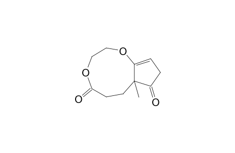 Cyclopenta[e]-1,4-dioxonin-5,8-dione, 2,3,6,7,7a,9-hexahydro-7a-methyl-