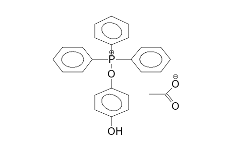 TRIPHENYL(PARA-HYDROXYPHENOXY)PHOSPHONIUM ACETATE