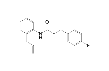 N-(2-allylphenyl)-2-(4-fluorobenzyl)acrylamide