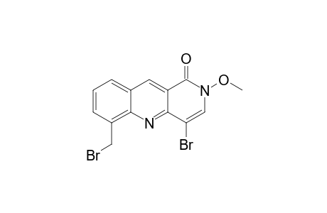 4-BROMO-6-(BROMOMETHYL)-2-METHOXYBENZO-[B]-[1,6]-NAPHTHYRIDIN-1(2H)-ONE