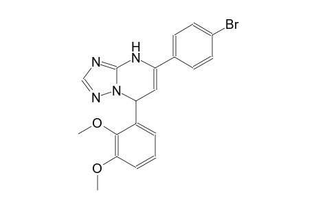 [1,2,4]triazolo[1,5-a]pyrimidine, 5-(4-bromophenyl)-7-(2,3-dimethoxyphenyl)-4,7-dihydro-