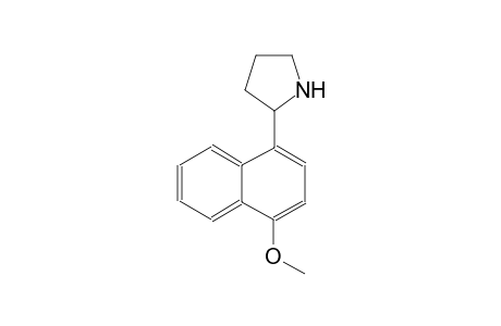 pyrrolidine, 2-(4-methoxy-1-naphthalenyl)-