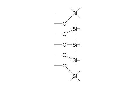 1-Deoxy-2,3,4,5,6-pentakis-O-(trimethylsilyl)hexitol