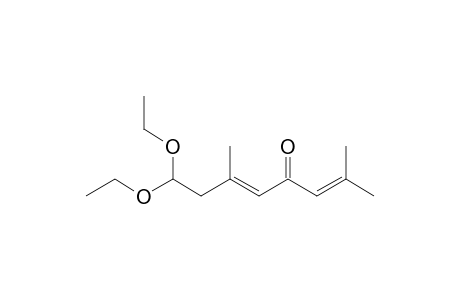 (E)-8,8-Diethoxy-2,6-dimethylocta-2,5-dien-4-one