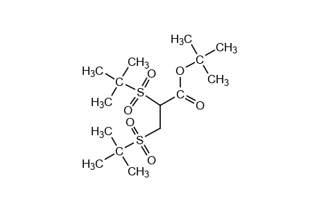 2,3-BIS(tert-BUTYLSULFONYL)PROPIONIC ACID, tert-BUTYL ESTER