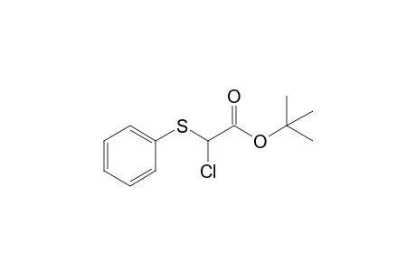 2-Chloro-2-(phenylthio)acetic acid tert-butyl ester